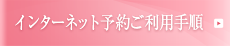 インターネット予約ご利用手順